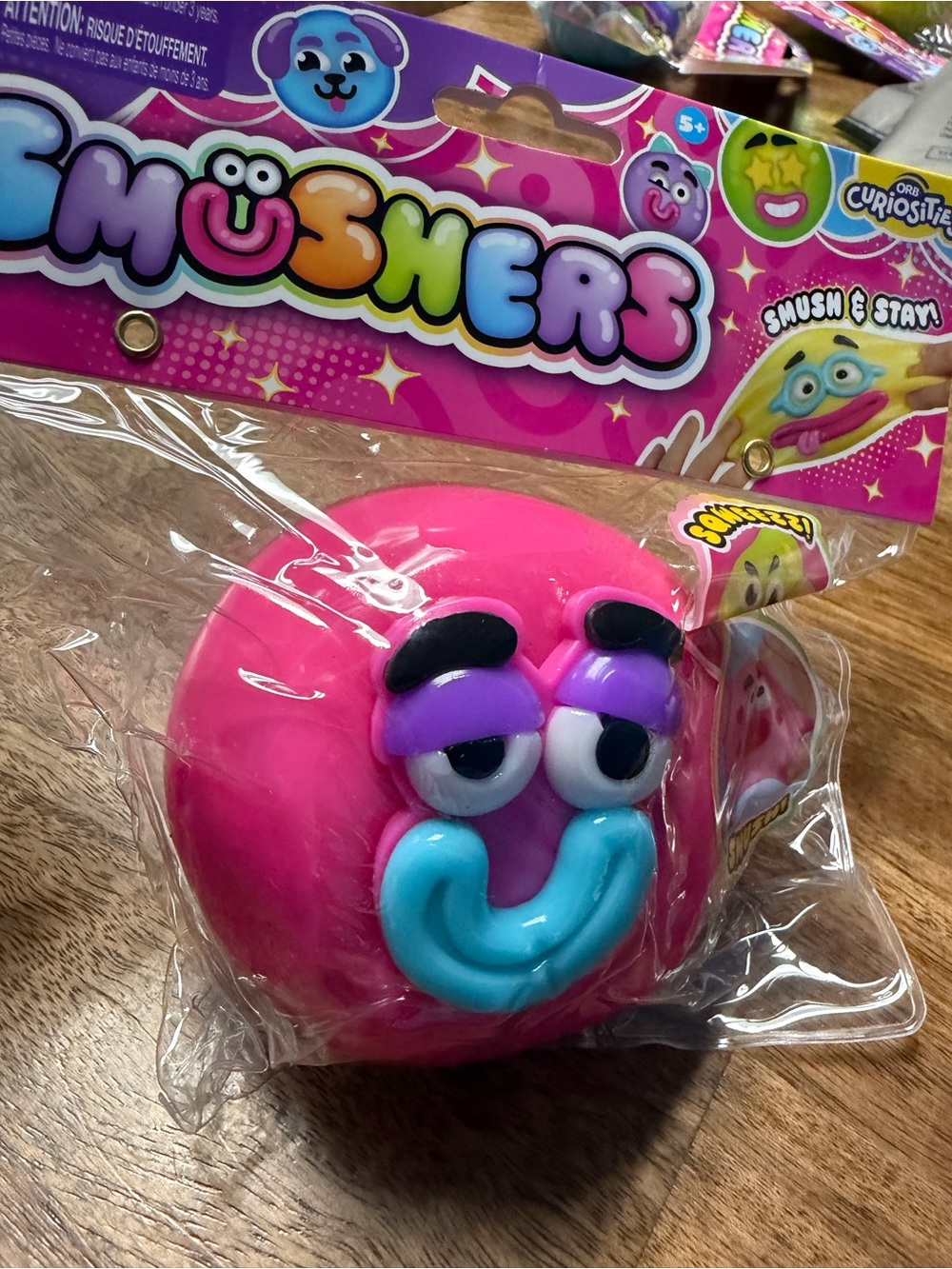 Usher Pink Squeeze Sensory Toy by Usher
